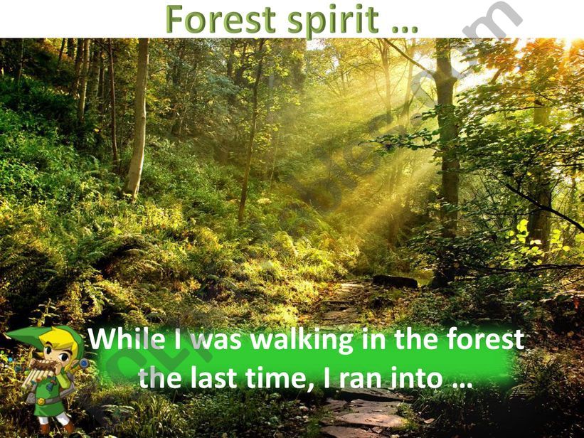 FOREST SPIRIT [a speaking presentation]